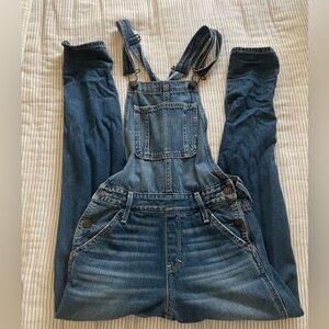 Abercrombie & Fitch Blue Denim Overalls Classic Style
